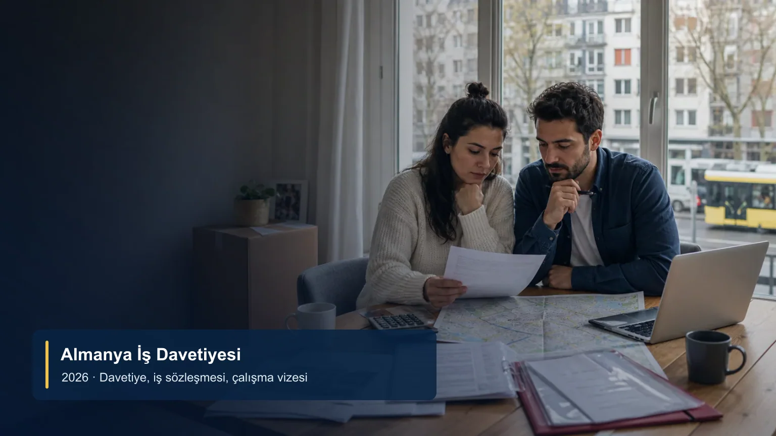 Almanya iş davetiyesi ve çalışma vizesi için sözleşme hazırlığı
