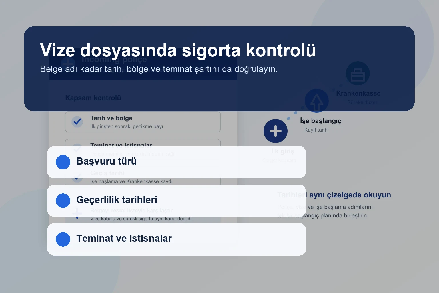 Almanya'da profesyonel şoförlük araştırmasını temsil eden editoryal görsel